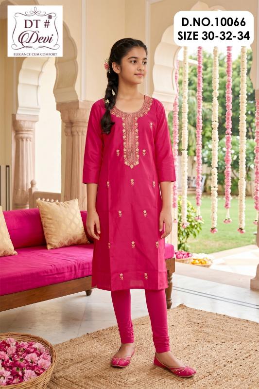 DT Devi Jaini vol 2 10066 catalog kids wear wholesale in pune