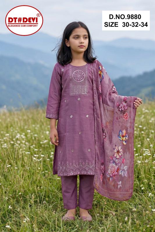 DT Devi KAYLA-7 Kids designer kurtis