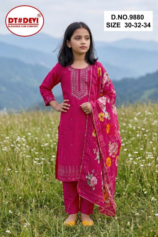 DT Devi KAYLA-7 Kids designer kurtis