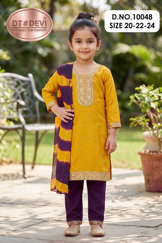 DT Devi Yukti vol 2 10048 catalog kids wear wholesale kolkatta