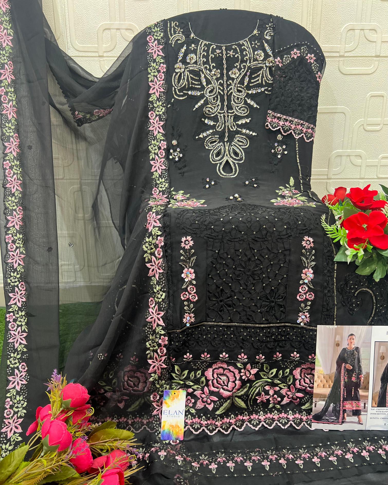 Elan E 06 catalog wholesale pakistani suits buy online