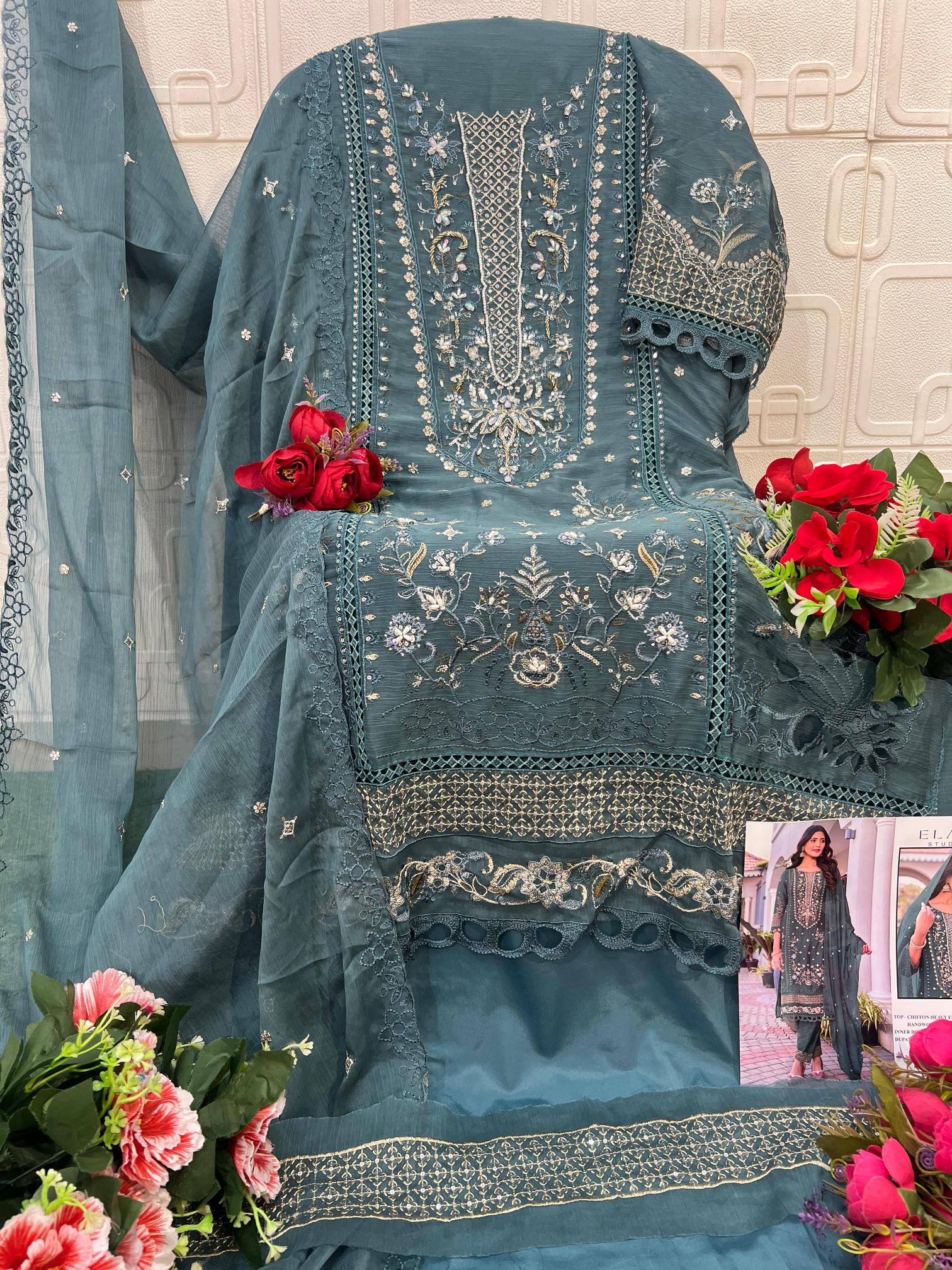 Elan E 10 vol 2 catalog wholesale pakistani suit