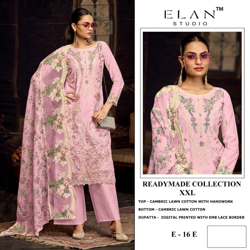 Elan E 16 catalog pakistani suit wholesale price