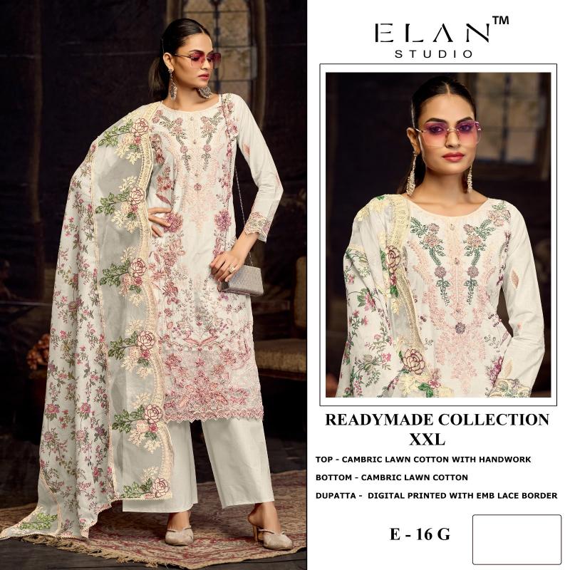 Elan E 16 catalog pakistani suit wholesale price