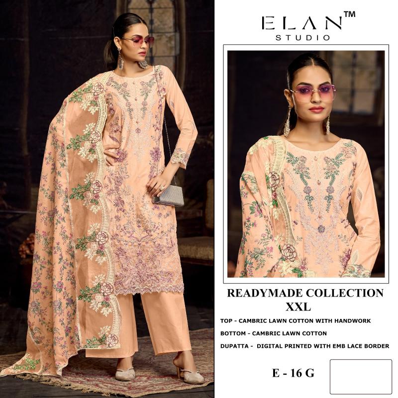 Elan E 16 catalog pakistani suit wholesale price