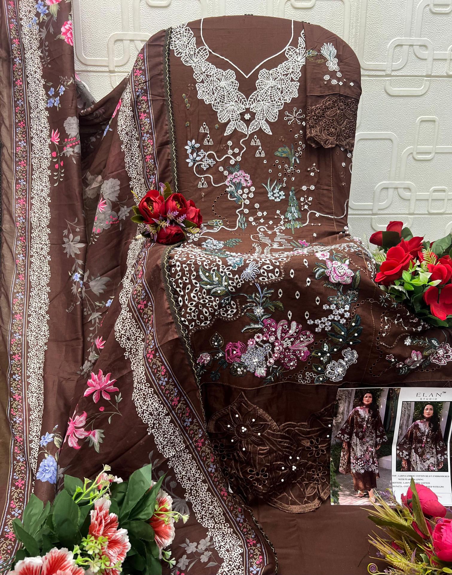 Elan E 43 catalog pakistani wholesale suits in india