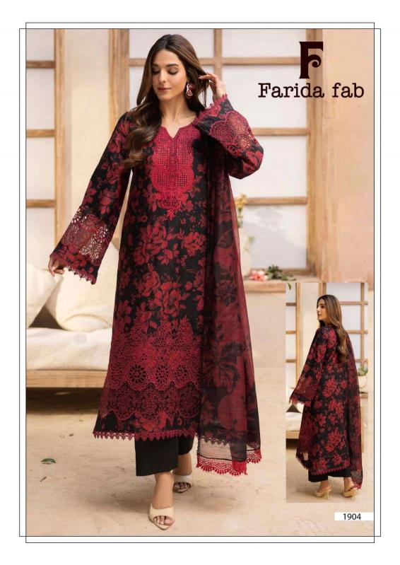 Farida Fab Chevron Vol 19 – karachi Kurti Pant With Dupatta - Wholesale Catalog