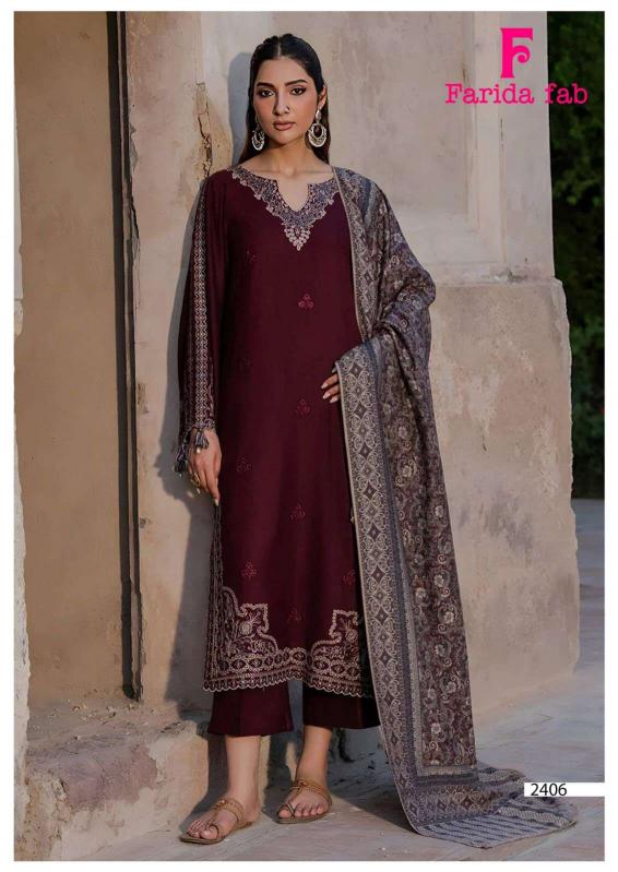 Farida Fab Parian Dream Vol-24 – Karachi Dress Material - Wholesale Catalog
