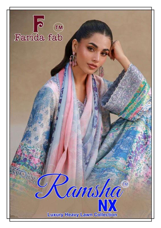 Farida Fab Ramsha Nx – Karachi Dress Material - Wholesale Catalog