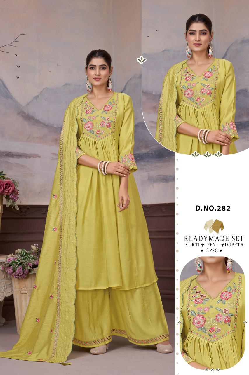 Felocity 280 , 282 catalog designer kurti wholesale in surat