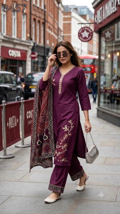 Felocity 3457 & 3458 catalog ethnic kurtis wholesale