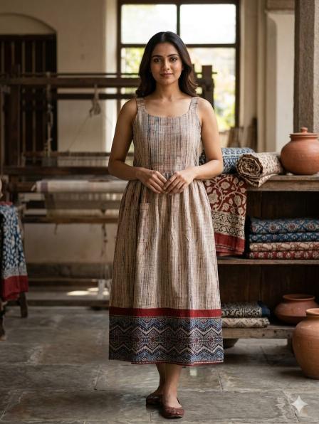 Felocity Ajrakh vol 4 catalog Sleeveless kurtis wholesaler