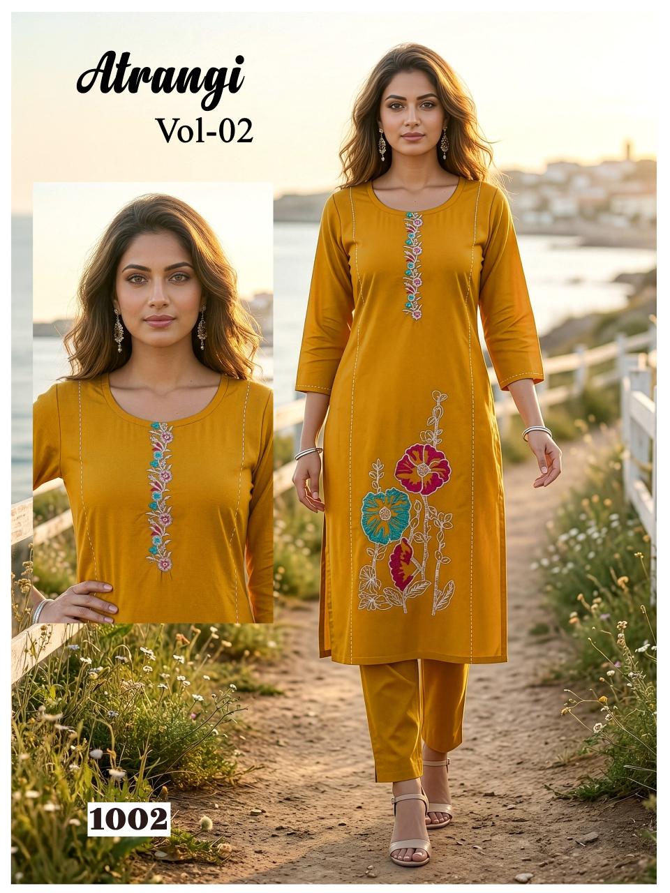 Felocity Atrangi vol 2 catalog international wholesale co ord set