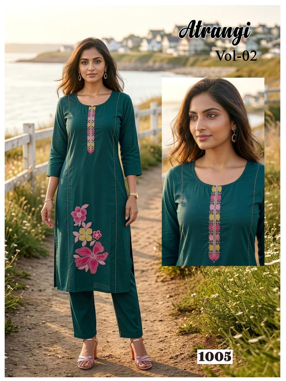 Felocity Atrangi vol 2 catalog international wholesale co ord set