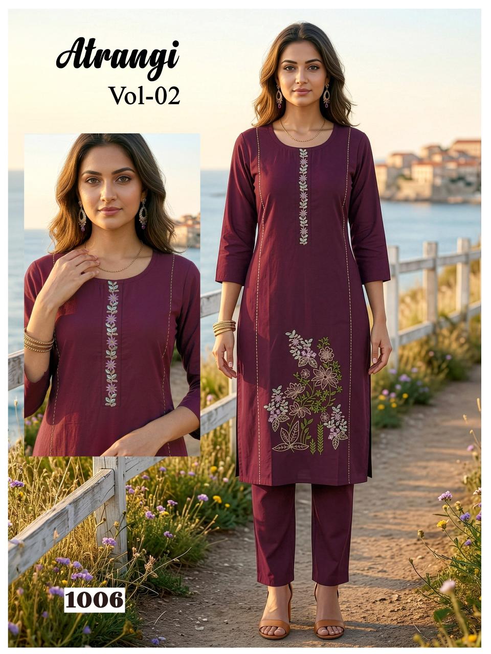 Felocity Atrangi vol 2 catalog international wholesale co ord set