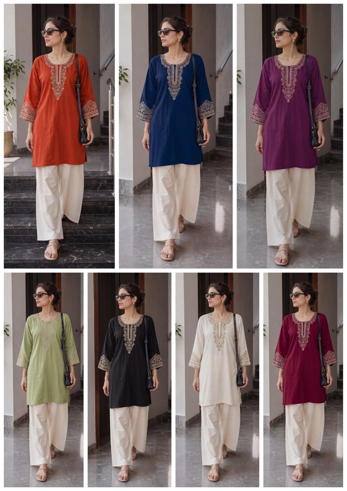 Felocity Bunaai catalog kurti wholesaler in bardoli