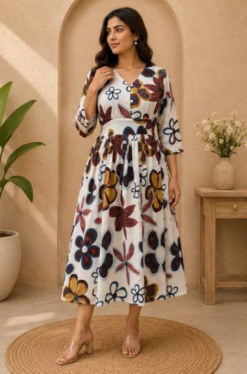 Felocity Cotton linen vol 6 catalog ikat kurtis wholesale