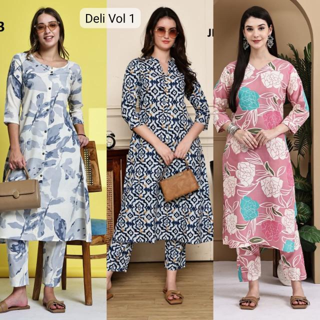 Felocity Deli Vol 1 Designer kurtis wholesale in Hyderabad