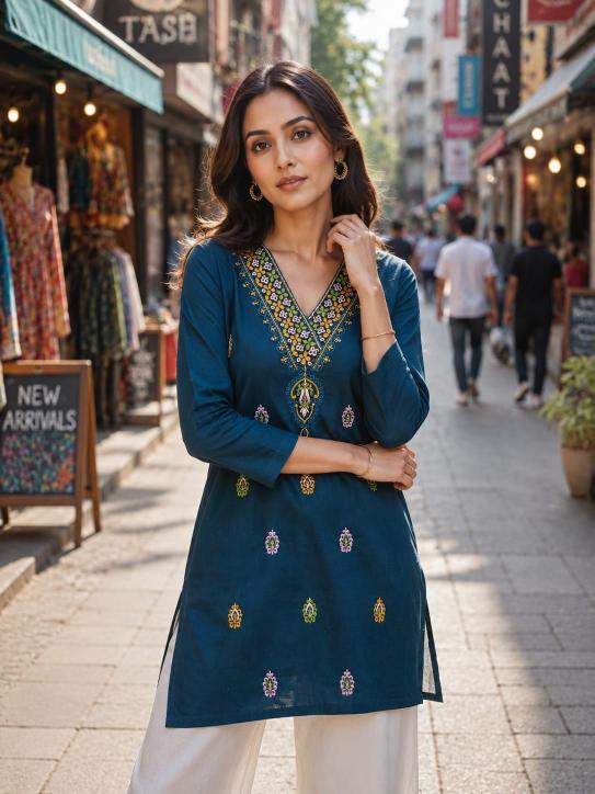 Felocity Dhabhu Cotton vol 4 catalog kurti wholesaler in karol bagh