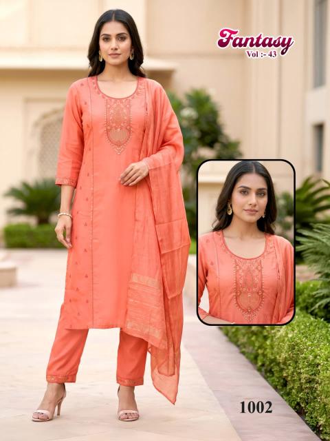 Felocity Fantasy vol 43 catalog kurtis wholesaler in amravati