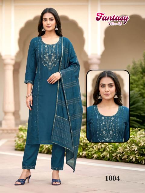 Felocity Fantasy vol 43 catalog kurtis wholesaler in amravati