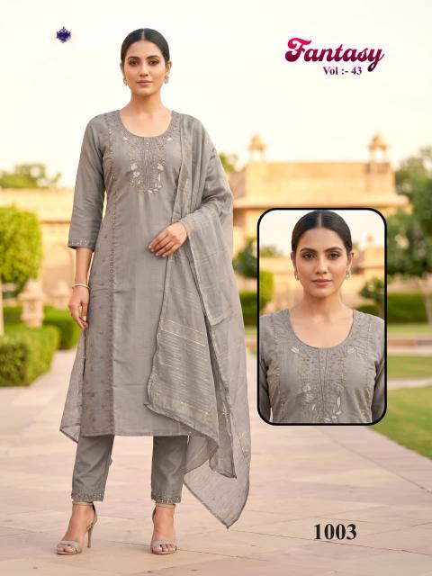 Felocity Fantasy vol 43 catalog kurtis wholesaler in amravati