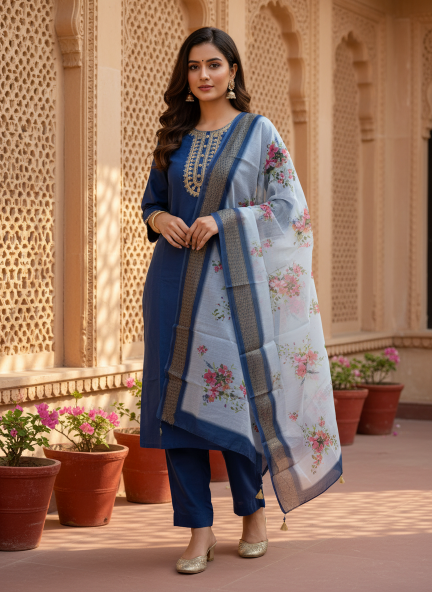 Felocity Rayon Slub vol 3 SC3p 2 Teal catalog rayon kurtis wholesale online