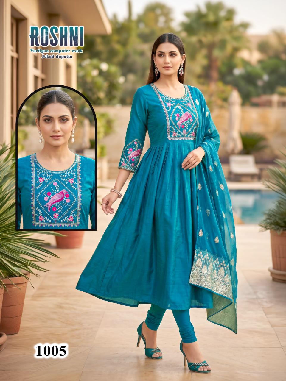 Felocity Roshni Designer kurtis wholesale
