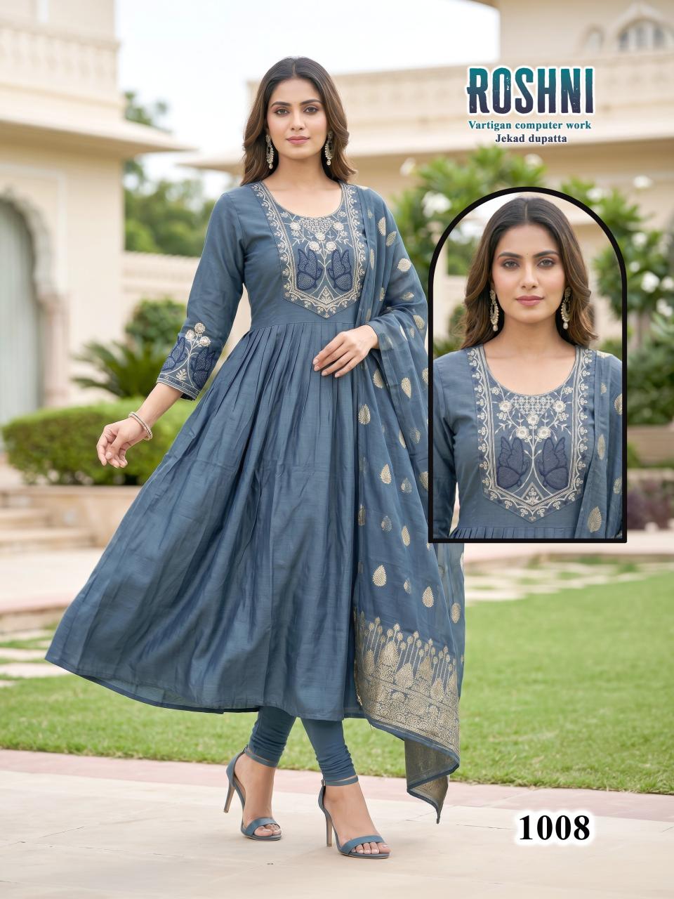 Felocity Roshni Designer kurtis wholesale