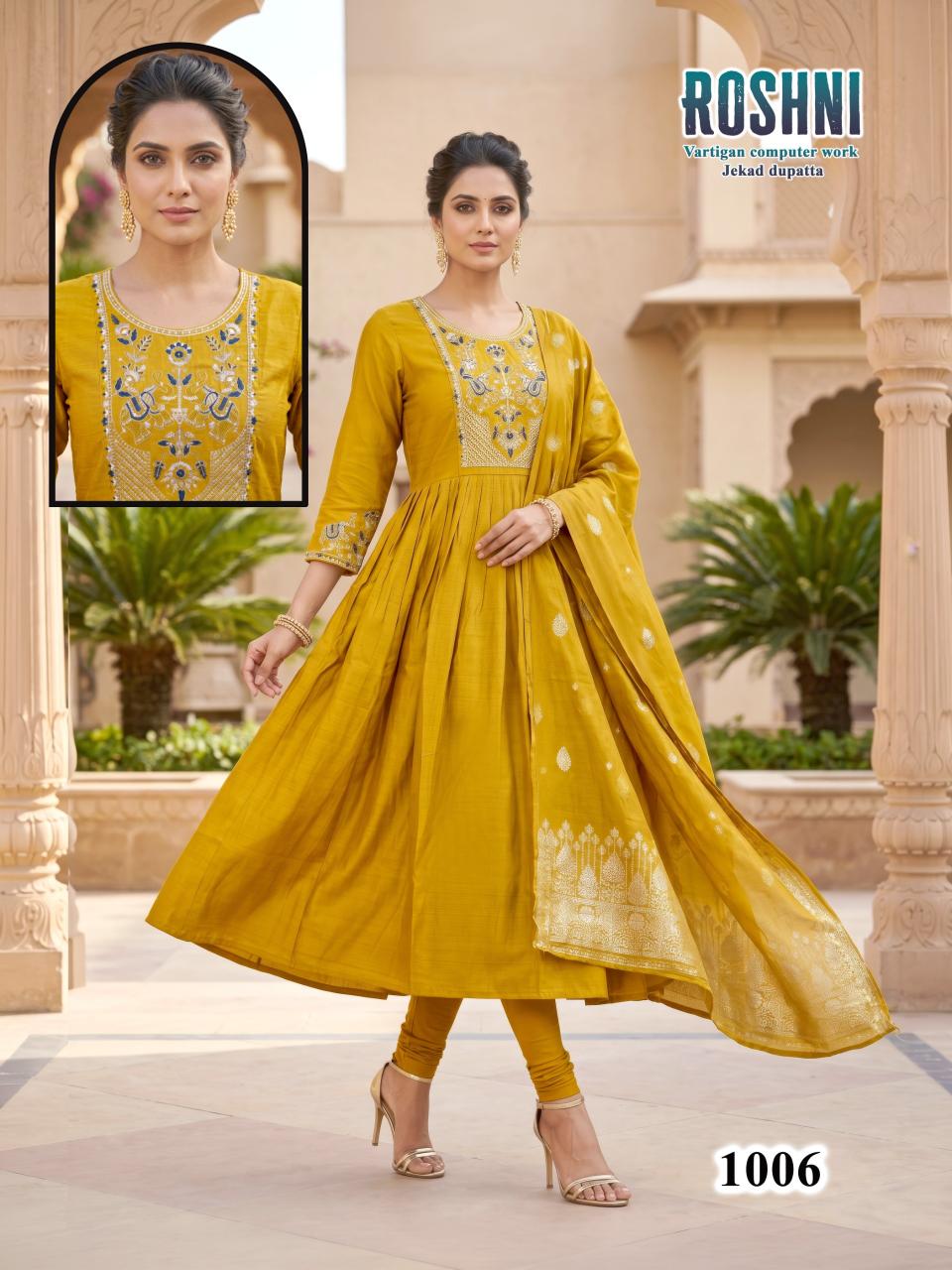 Felocity Roshni Designer kurtis wholesale