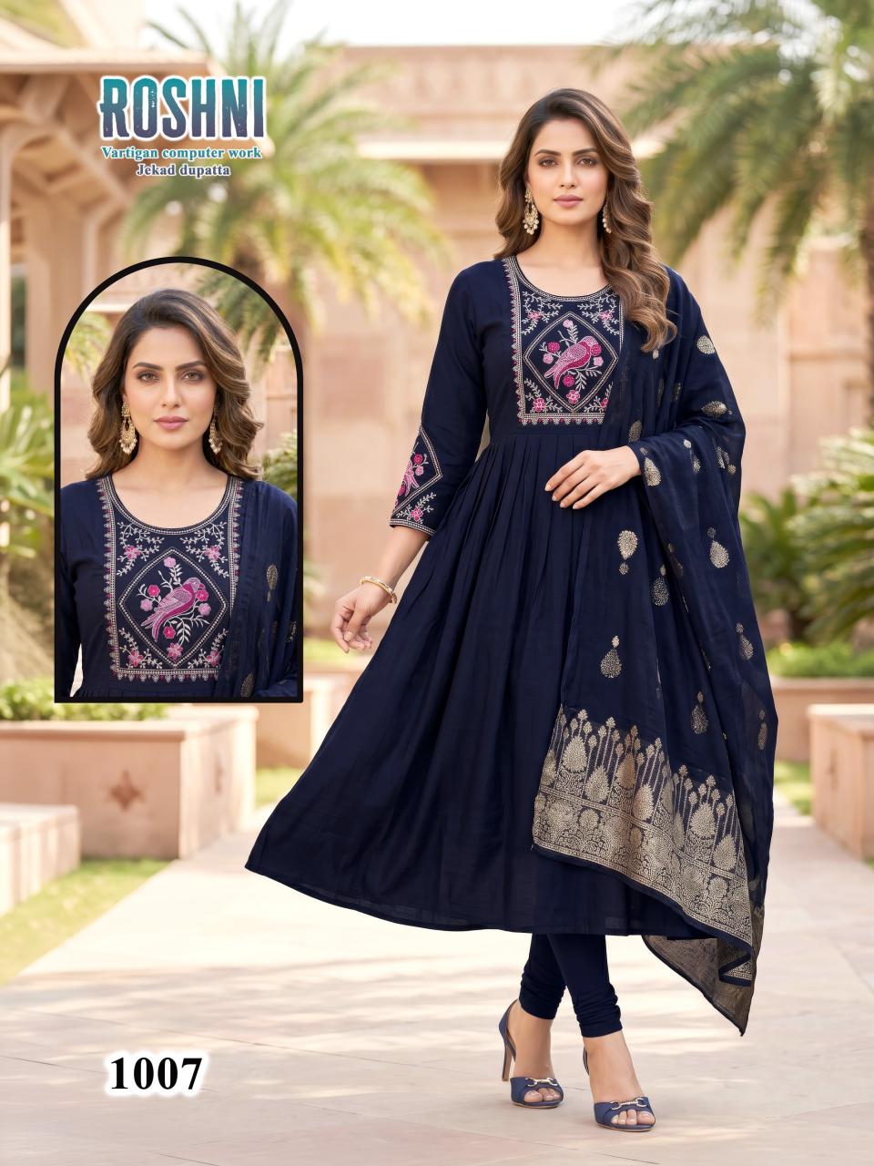 Felocity Roshni Designer kurtis wholesale