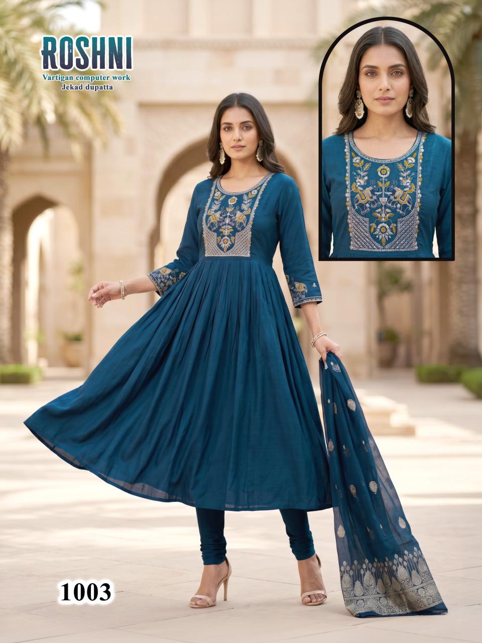 Felocity Roshni Designer kurtis wholesale