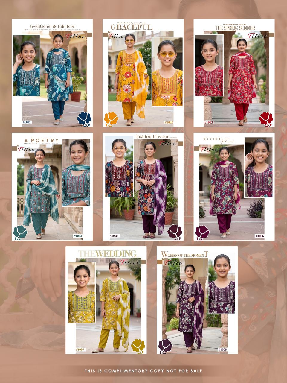 Felocity Titlee vol 1 catalog kids daily wear cloth