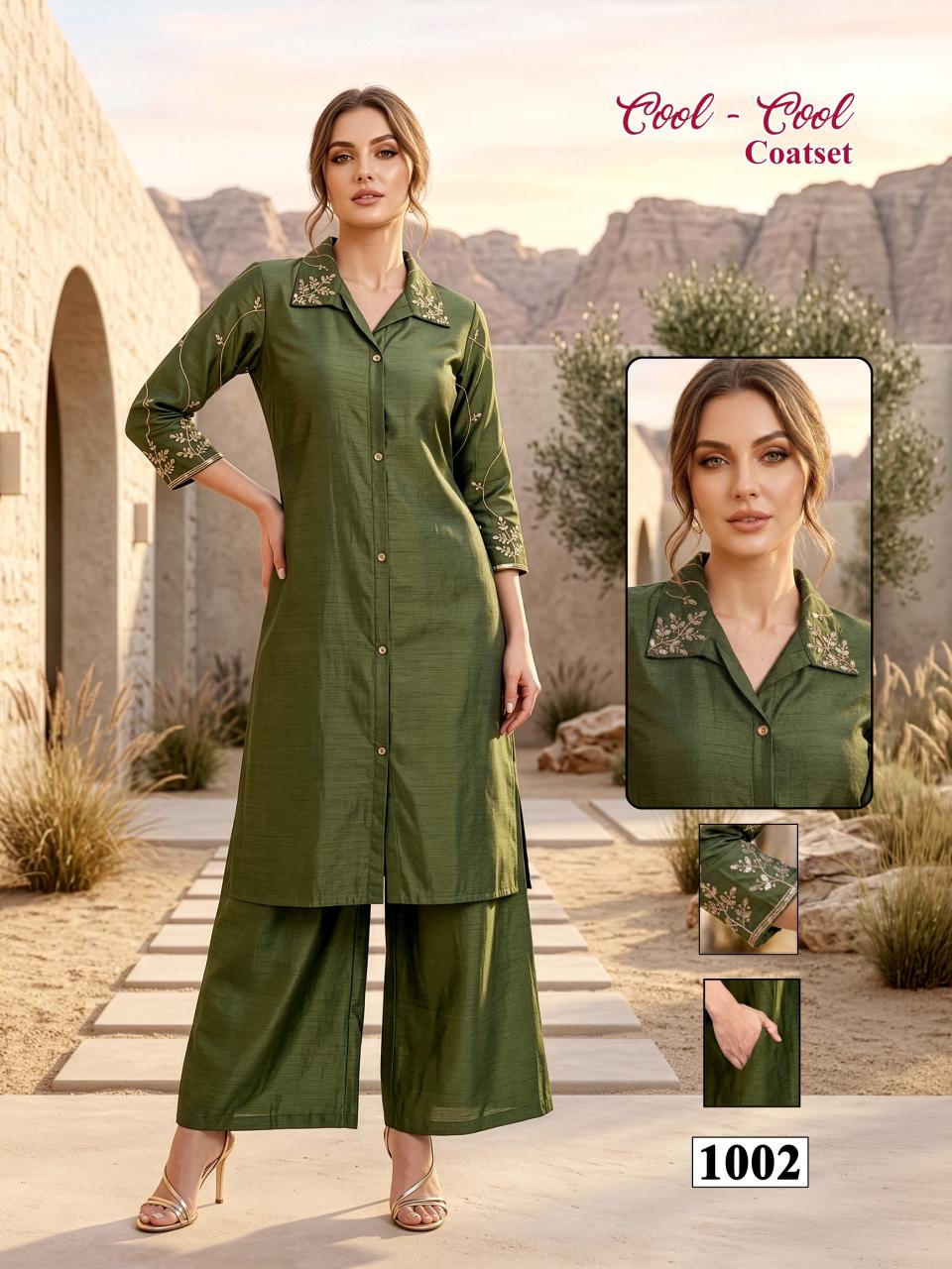 Feolicity Cool Cool Co-Ord Set for Women