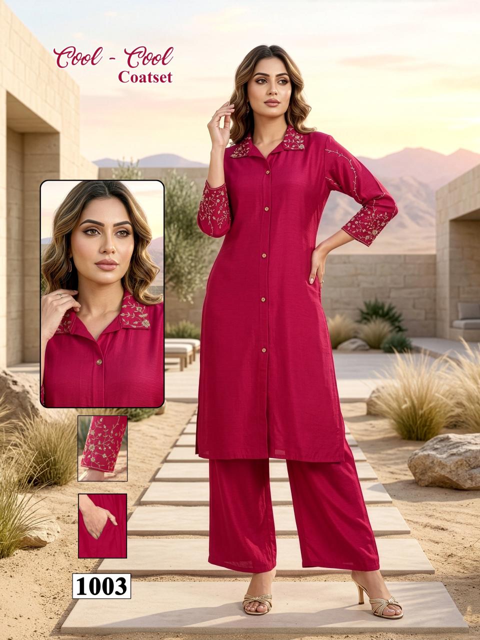 Feolicity Cool Cool Co-Ord Set for Women
