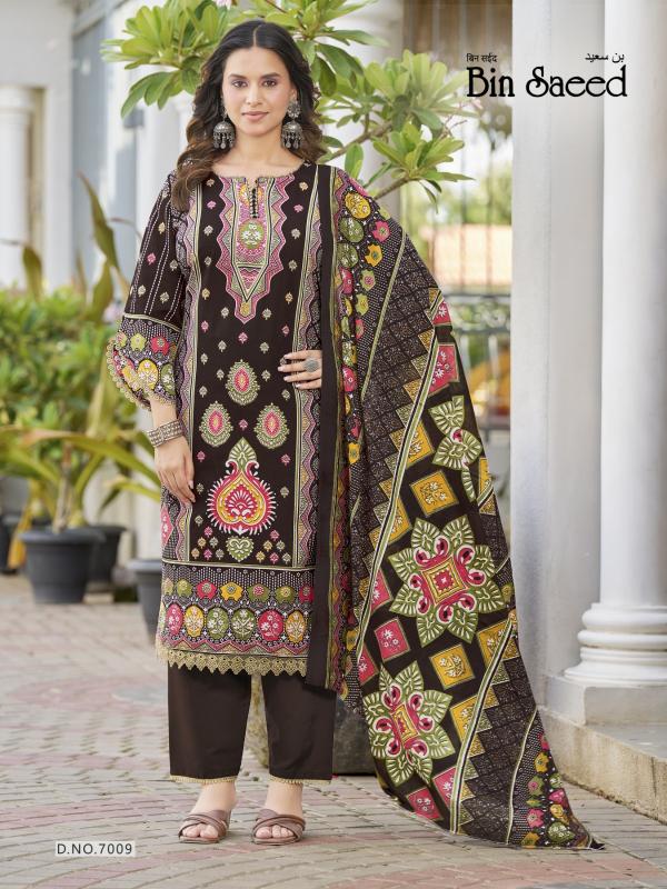 Ganesha Bin Saeed Vol-7 Karachi Dress Material  Wholesale Catalog