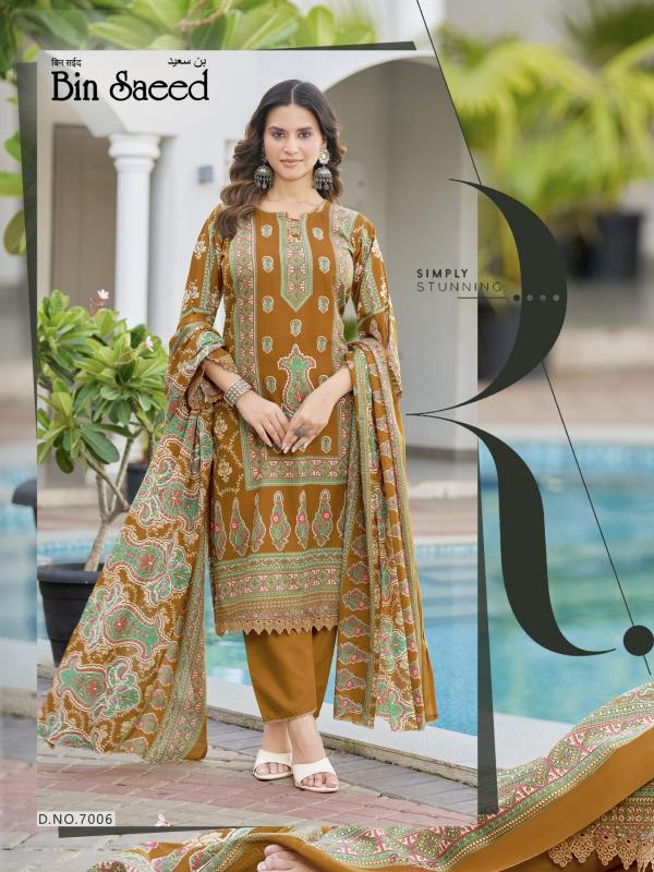 Ganesha Bin Saeed Vol-7 Karachi Readymade Kurti Pant With Dupatta - Wholesale Catalog