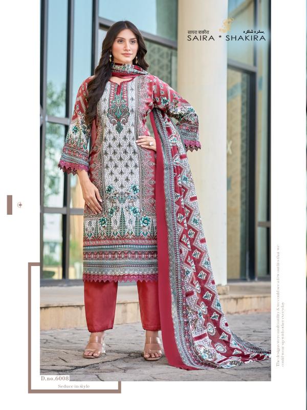 Ganesha Saira Shakira Vol-6 – Karachi Kurti Pant With Dupatta - Wholesale Catalog