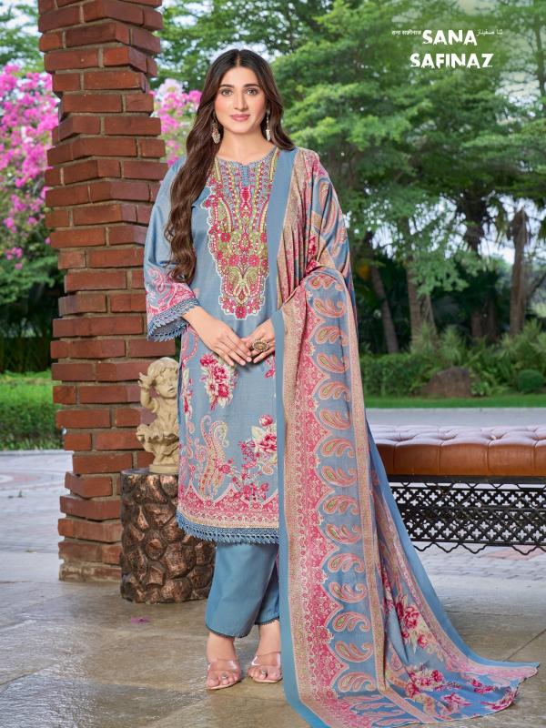 Ganesha Sana Safinaz Vol-12 – Karachi Kurti Pant With Dupatta - Wholesale Catalog