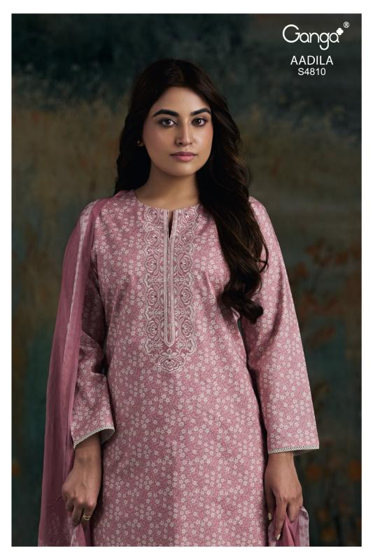 Ganga Aadila 4810 catalog salwar kameez wholesale surat gujarat