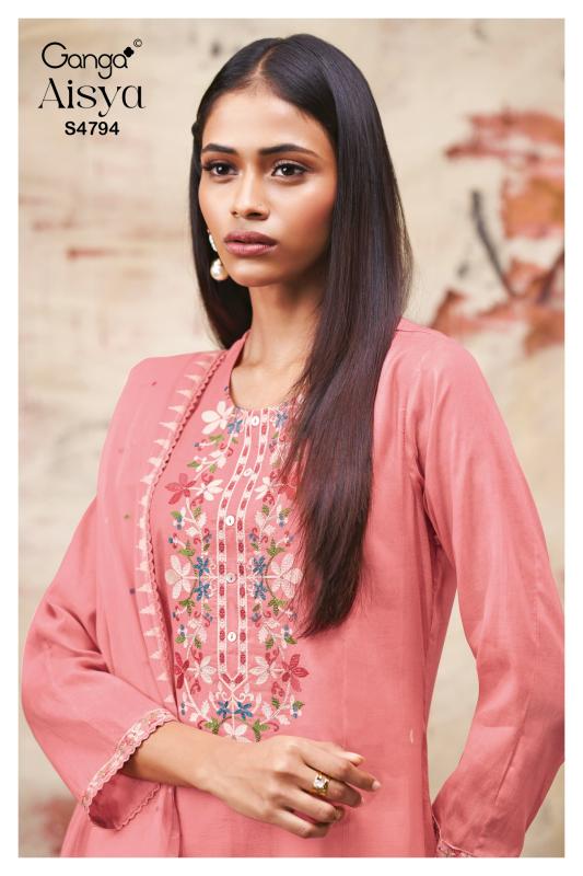 Ganga Aisya 4794 catalog wholesale salwar kameez surat