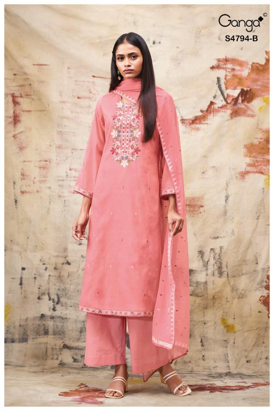 Ganga Aisya 4794 catalog wholesale salwar kameez surat