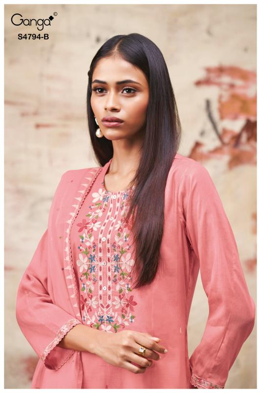 Ganga Aisya 4794 catalog wholesale salwar kameez surat