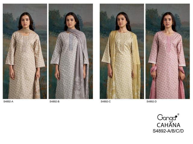 GANGA CAHANA 4892 Indian salwar kameez wholesale