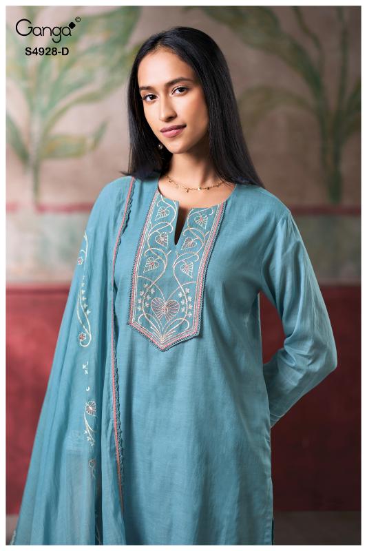 Ganga Ciraa 4928 catalog salwar kameez wholesaler in surat