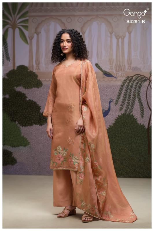 Ganga Clarae 4291 catalog wholesale salwar kameez in hyderabad
