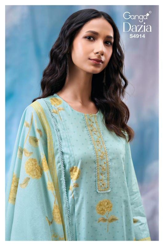 Ganga Dazia 4914 catalog wholesale salwar kameez catalogs