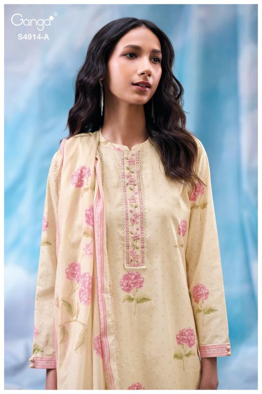 Ganga Dazia 4914 catalog wholesale salwar kameez catalogs