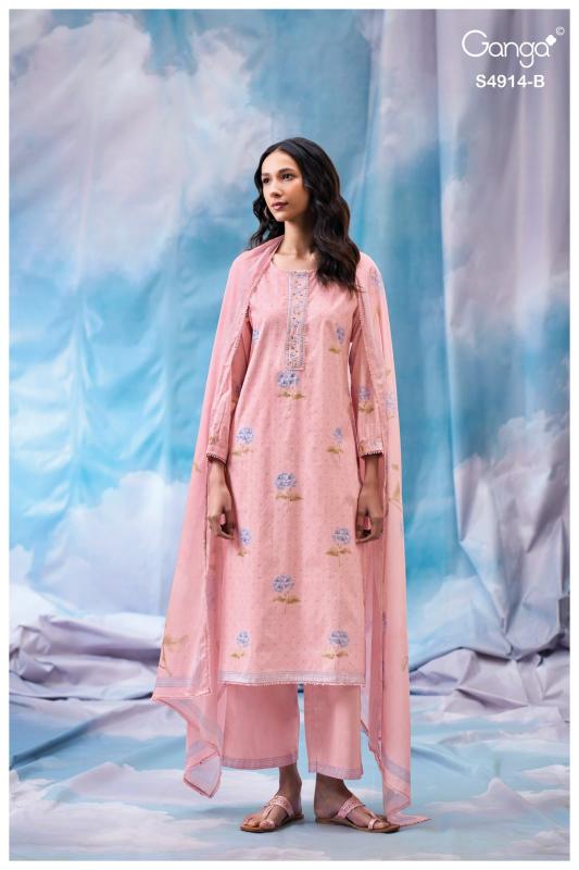 Ganga Dazia 4914 catalog wholesale salwar kameez catalogs
