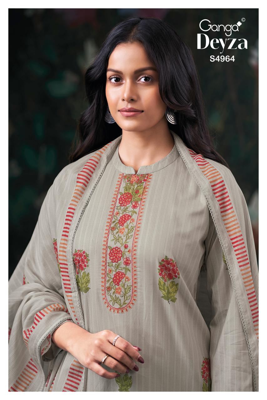 Ganga Deyza 4964 catalog salwar kameez wholesale in bangalore